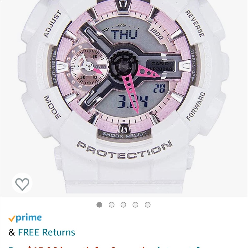 Women’s Cassio G Shock watch